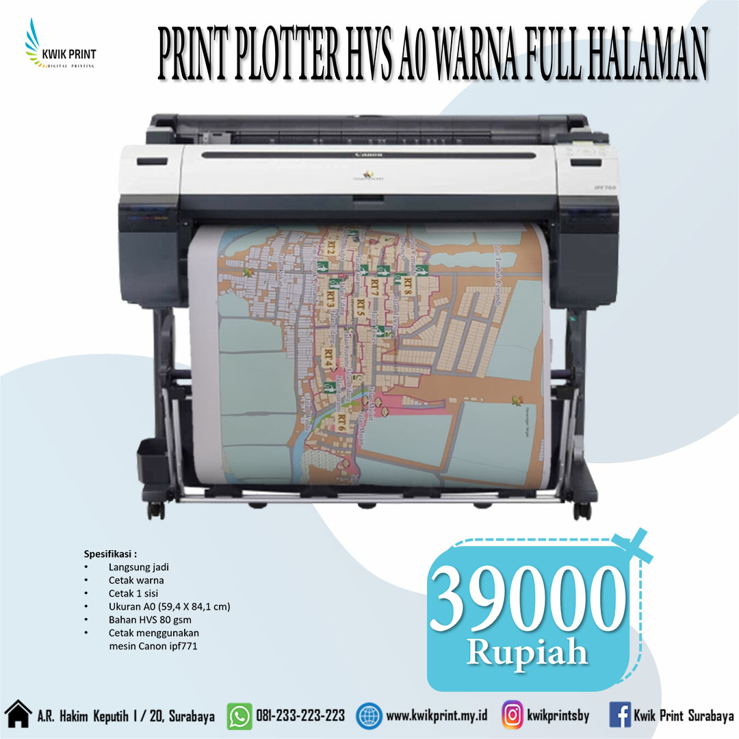 print poster HVS A0 ,A1, A2, A3